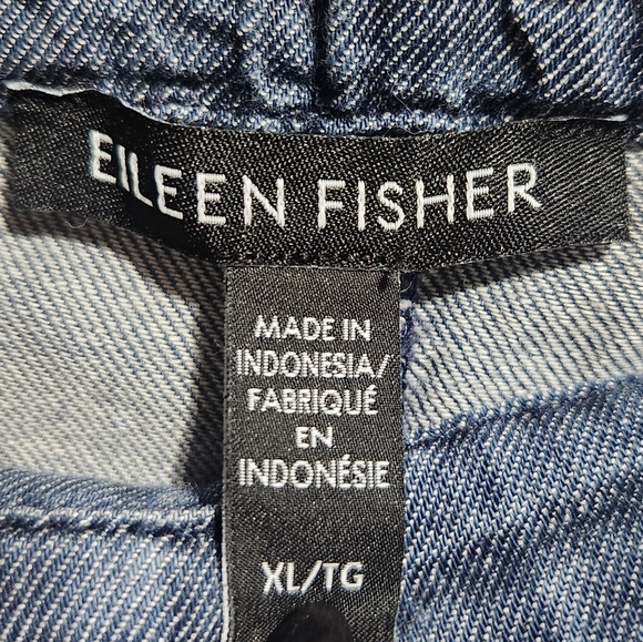 EILEEN FISHER AIRY ORGANIC COTTON TWILL A-LINE SKIRT SZ XL - Picture 10 of 12